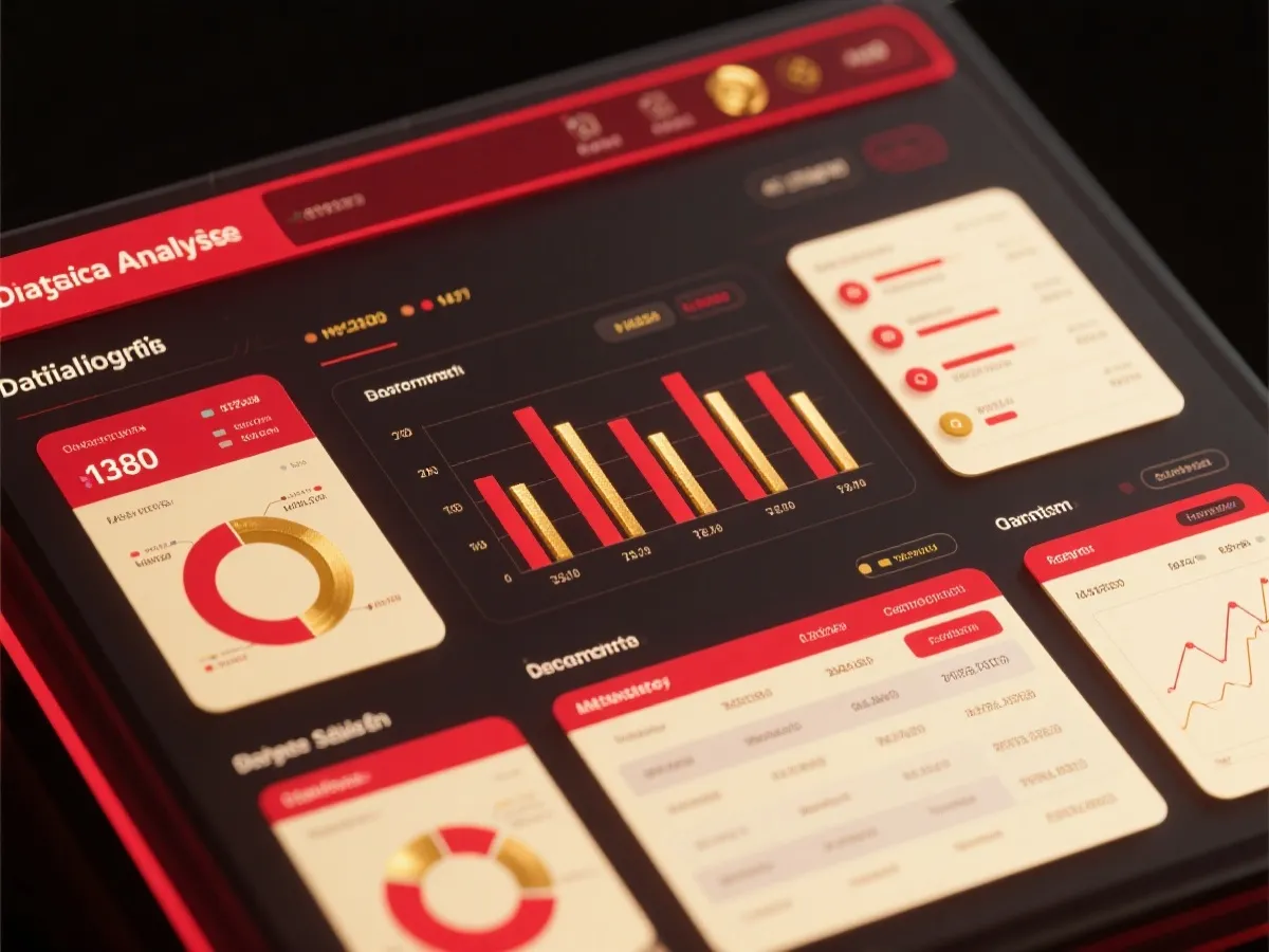 数据分析与趋势图示意